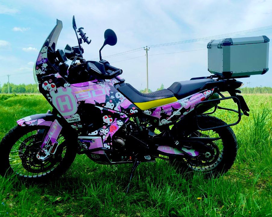 Husqvarna Norden 901   ₪ 1800    עיצוב אישי כולל נדבקה