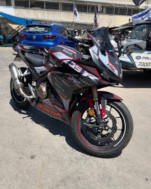 Honda CBR 500R   ₪1800   עיצוב אישי + התקנה