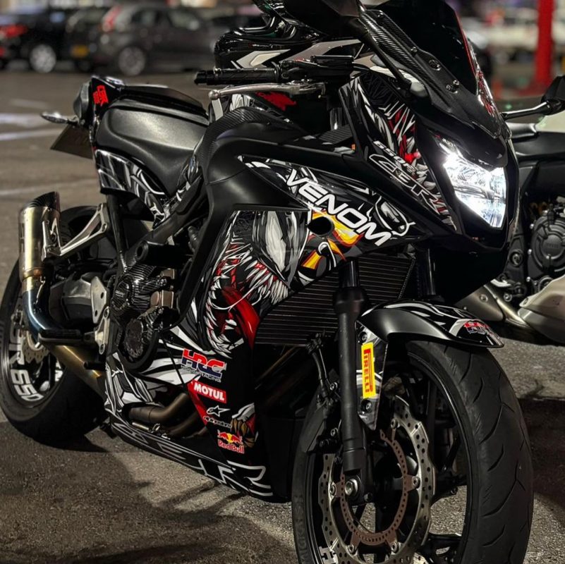 Honda CBR 650F   ₪1800   עיצוב אישי + התקנה