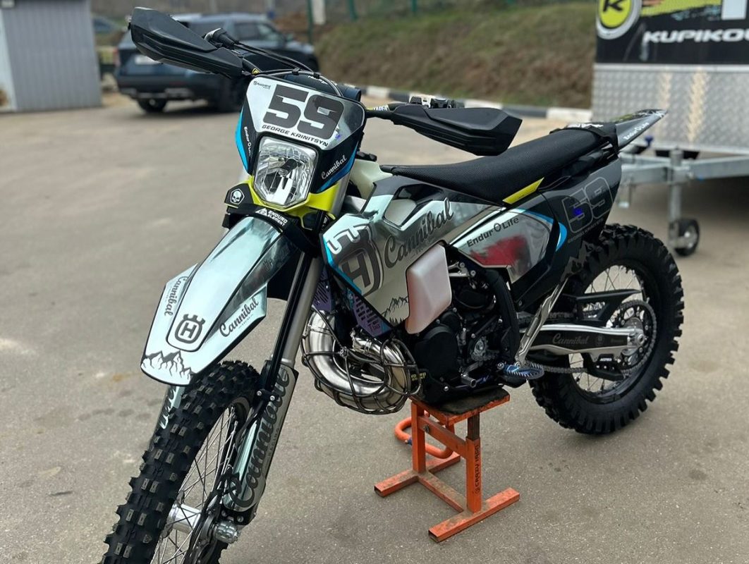 Husqvarna TE   ₪ 1500    עיצוב אישי חומר כרום כולל משלוח לחול