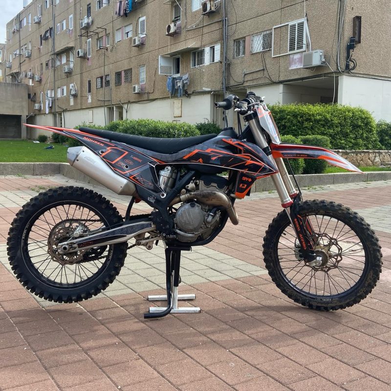 KTM SXF   ₪ 1050    עיצוב אישי כולל הדבקה
