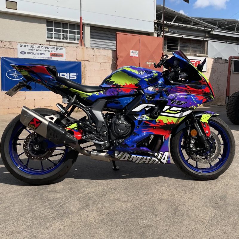 Yamaha R7   ₪1800    עיצוב אישי כולל הדבקה