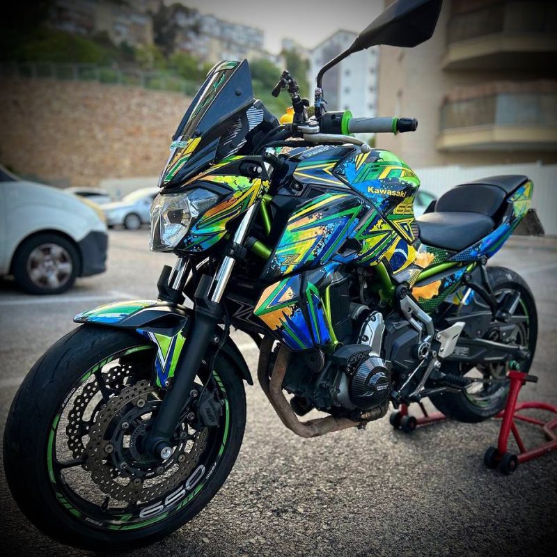 Kawasaki Z650   ₪900   עיצוב אישי + משלוח עד הבית
