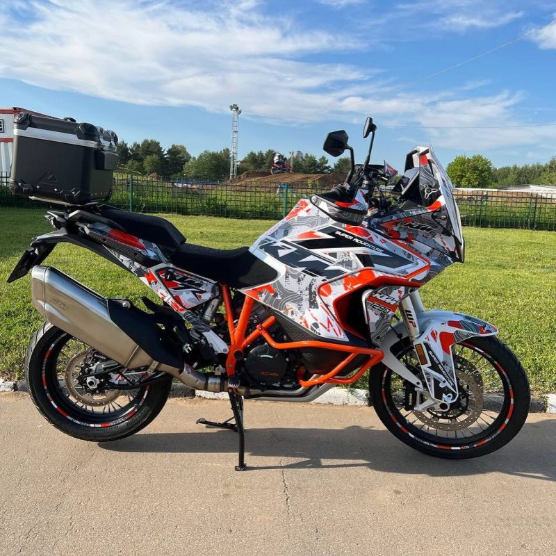 KTM ADV1290   ₪ 1800    עיצוב אישי כולל הדבקה