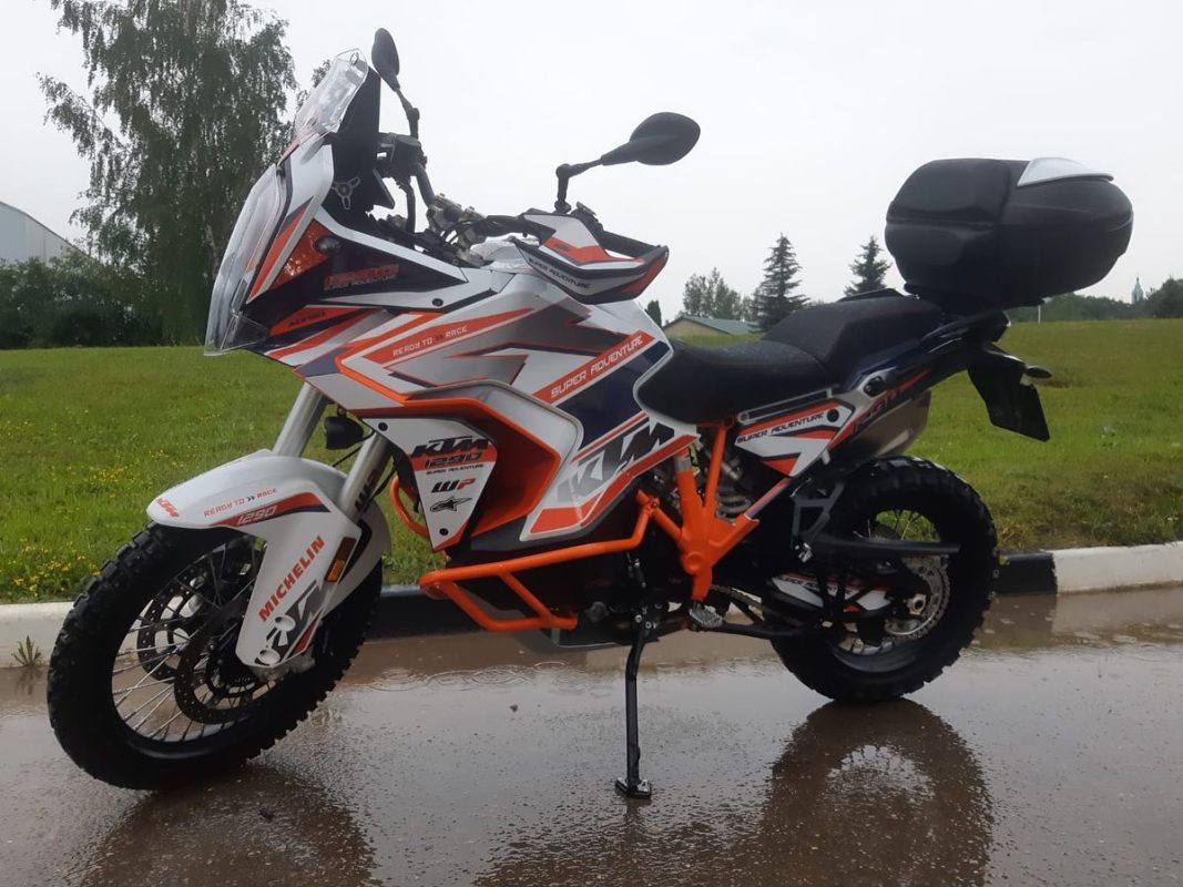 KTM ADV1290   ₪ 1800    עיצוב אישי כולל הדבקה